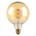 LED-Glühlampe FILAMENT G125 E27/5W/230V 1800K