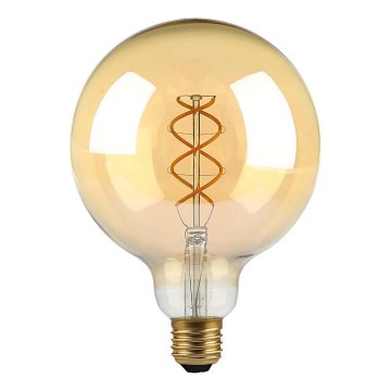 LED-Glühlampe FILAMENT G125 E27/5W/230V 1800K