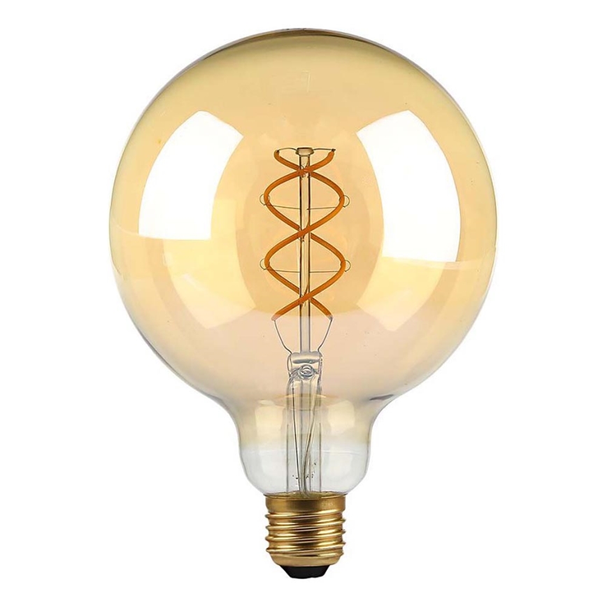 LED-Glühlampe FILAMENT G125 E27/5W/230V 1800K
