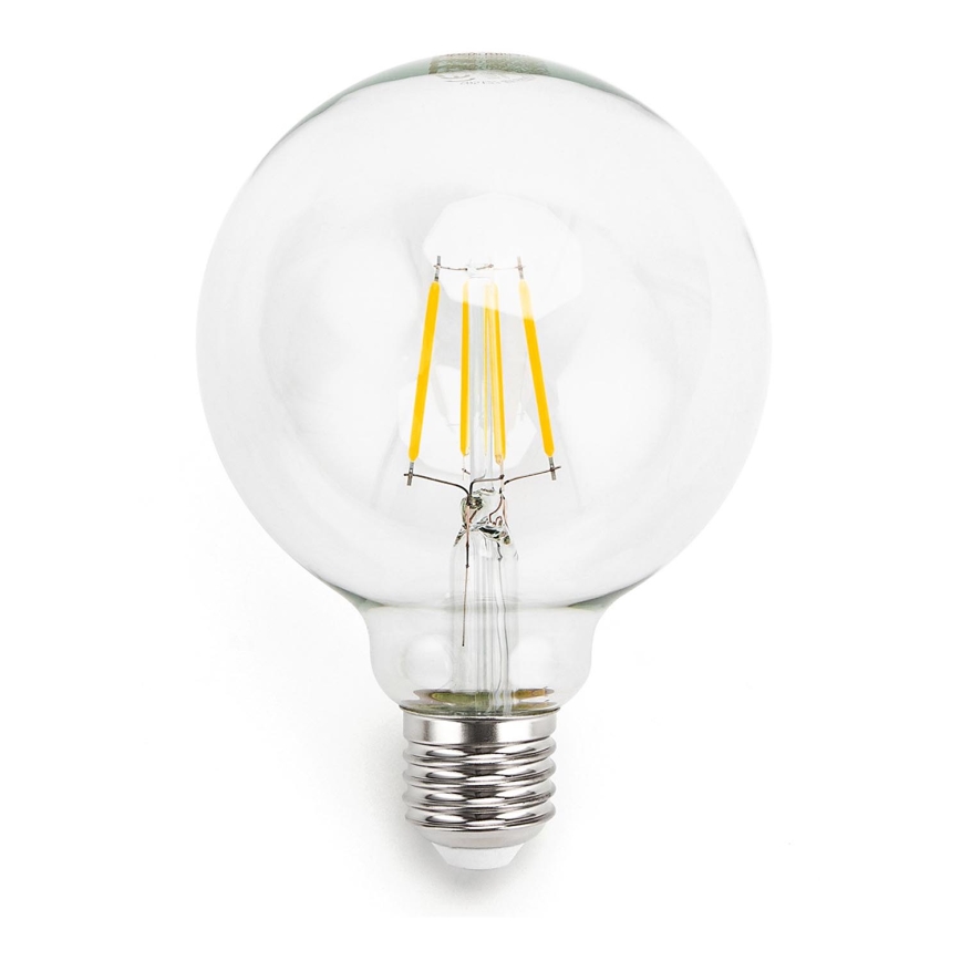 LED-Glühlampe FILAMENT G95 E27/4W/230V 2700K - Aigostar