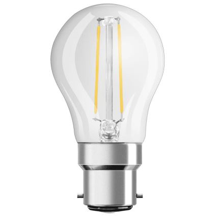 LED-Glühlampe FILAMENT P45 B22d/3W/230V 2700K - Osram