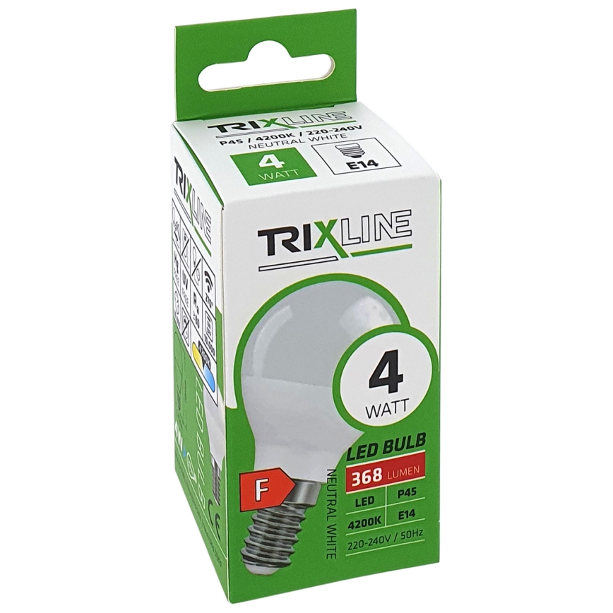 LED-Glühlampe P45 E14/4W/230V 4200K