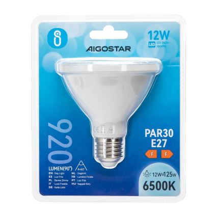 LED-Glühlampe PAR30 E27/12W/230V 6500K - Aigostar