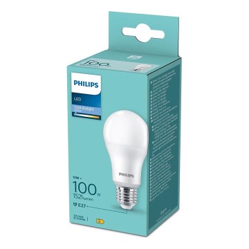 LED-Glühlampe Philips A60 E27/13W/230V 6500K