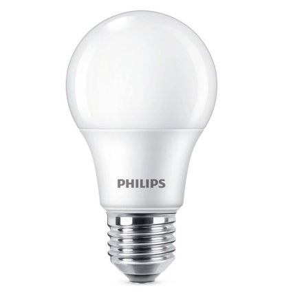 LED-Glühlampe Philips A60 E27/8W/230V 4000K
