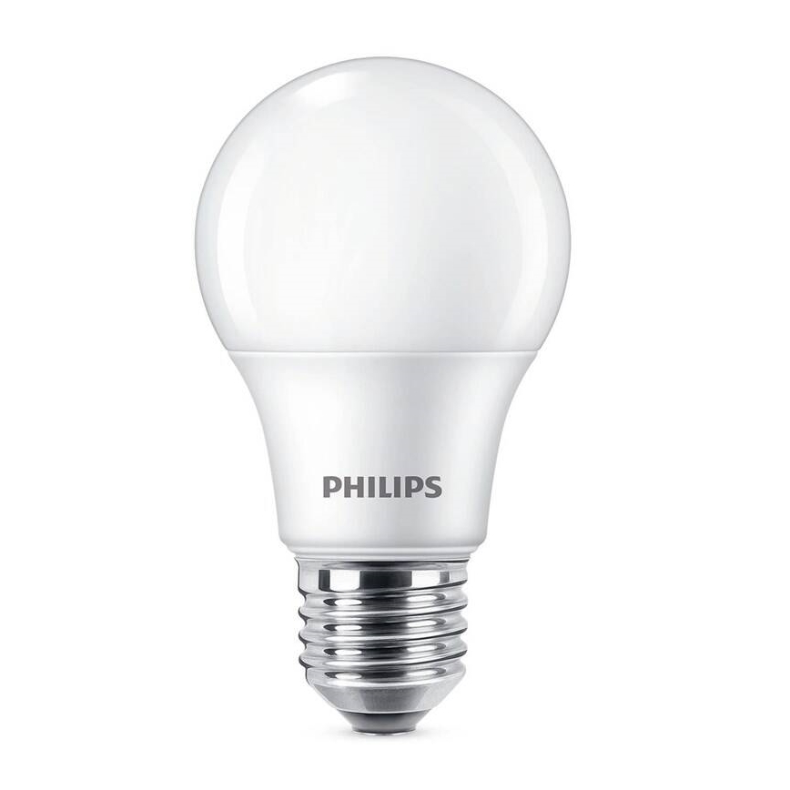 LED-Glühlampe Philips A60 E27/8W/230V 4000K