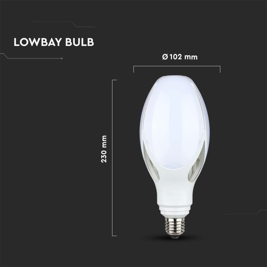 LED-Glühlampe SAMSUNG CHIP E27/36W/230V 6500K