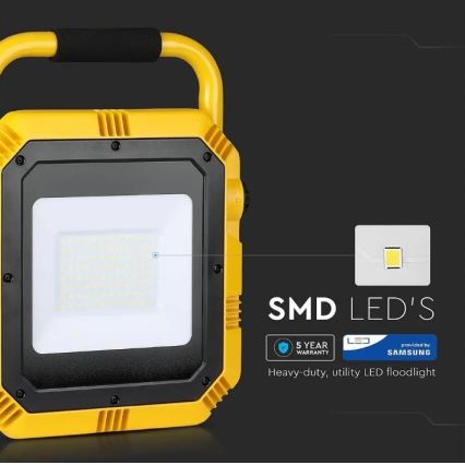 LED-Handscheinwerfer SAMSUNG CHIP LED/50W/230V 4000K IP44