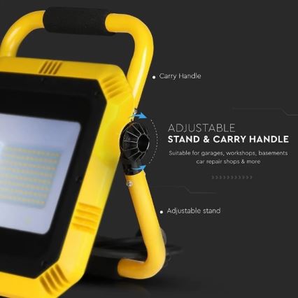 LED-Handscheinwerfer SAMSUNG CHIP LED/50W/230V 4000K IP44