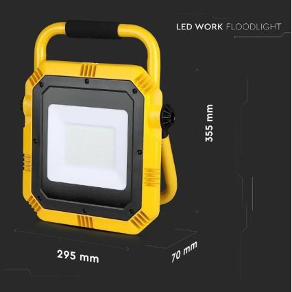 LED-Handscheinwerfer SAMSUNG CHIP LED/50W/230V 4000K IP44