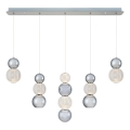 LED Hängelampe CREMONA LED/27W/230V 3000K matt verchromt