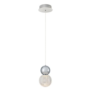 LED Hängelampe CREMONA LED/5W/230V 3000K mattes Chrom