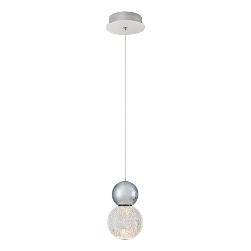 LED Hängelampe CREMONA LED/5W/230V 3000K mattes Chrom