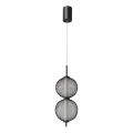 LED-Hängelampe PUMA LED/10W/230V Ø 14 cm schwarz
