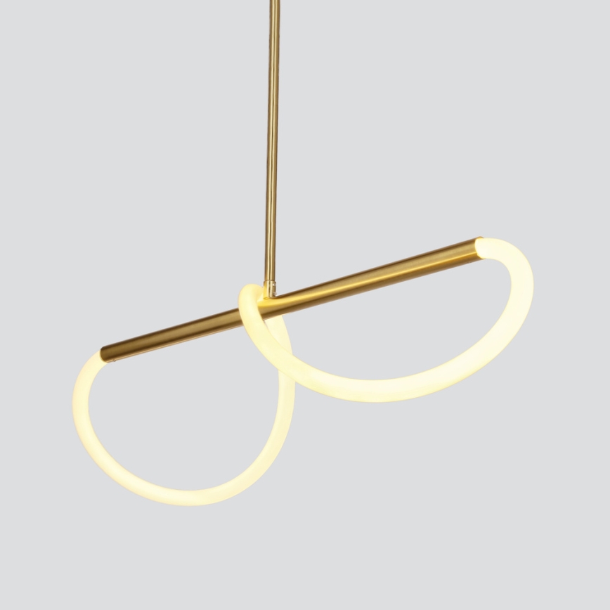 LED-Hängelampe SUPREME LED/18W/230V 80 cm gold