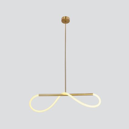 LED-Hängelampe SUPREME LED/18W/230V 80 cm gold