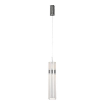 LED-Hängeleuchte AMBIENTE an Kabel, LED/6W/230V, 3000/4000/6000K, hochglänzender Chrom