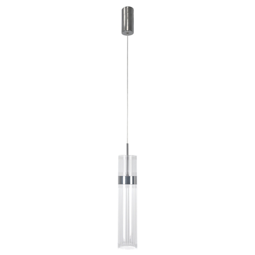 LED-Hängeleuchte AMBIENTE an Kabel, LED/6W/230V, 3000/4000/6000K, hochglänzender Chrom