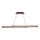LED-Hängeleuchte an Drahtseil SENTO LED/19W/230V Holz