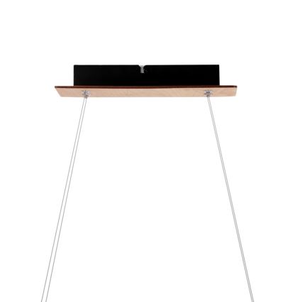 LED-Hängeleuchte an Drahtseil SENTO LED/19W/230V Holz