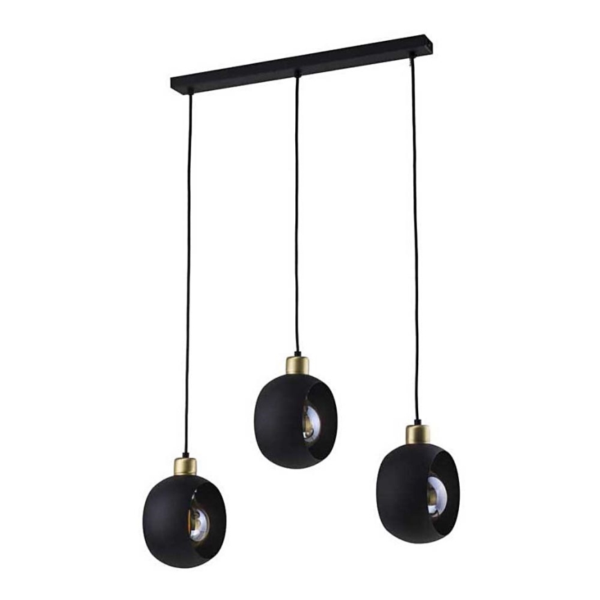 LED-Hängeleuchte an Kabel CUBUS 3xE27/60W/230V