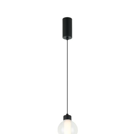 LED-Hängeleuchte an Kabel LUMMI LED/19W/230V schwarz/rauchfarben
