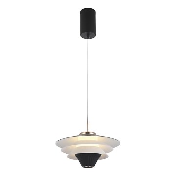 LED-Hängeleuchte an Kabel MANLEY LED/5W/230V schwarz/weiß