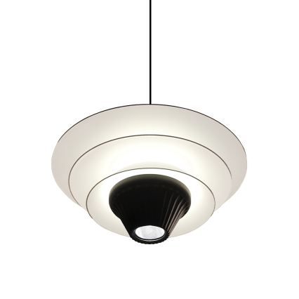LED-Hängeleuchte an Kabel MANLEY LED/5W/230V schwarz/weiß
