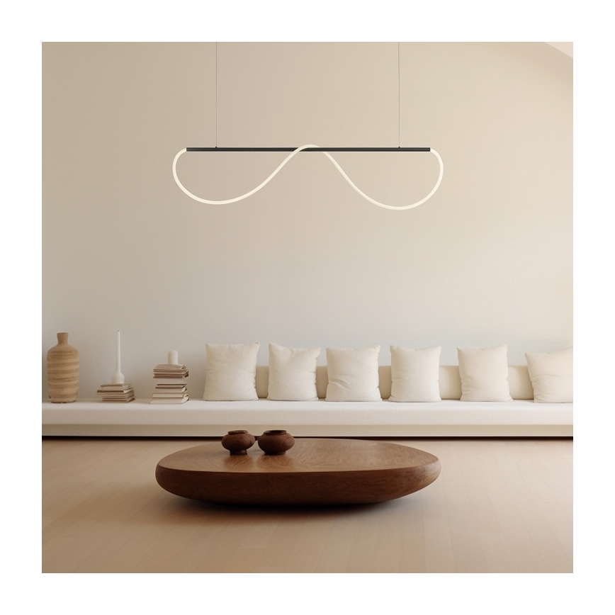 LED-Hängeleuchte an Kabel MELECA LED/36W/230V 3000/4000/6000K 160 cm schwarz