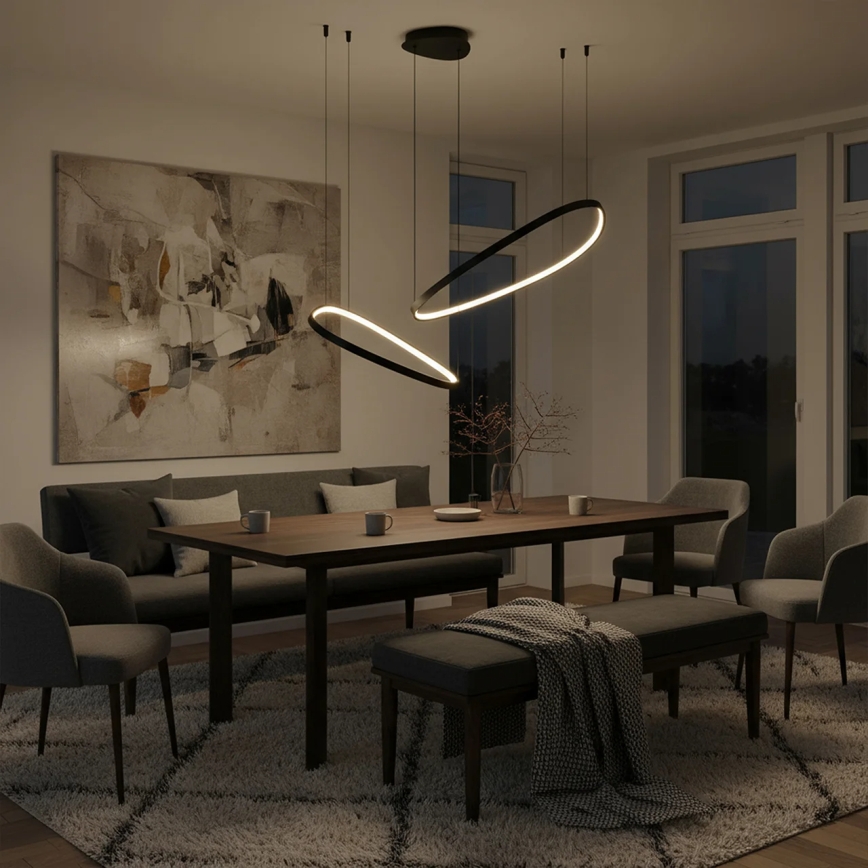 LED-Hängeleuchte an Kabel MICHELLE LED/48W/230V 4000K schwarz