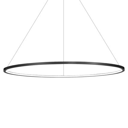 LED-Hängeleuchte an Kabel SATURNO LED/65W/230V Ø 120 cm IP44 schwarz