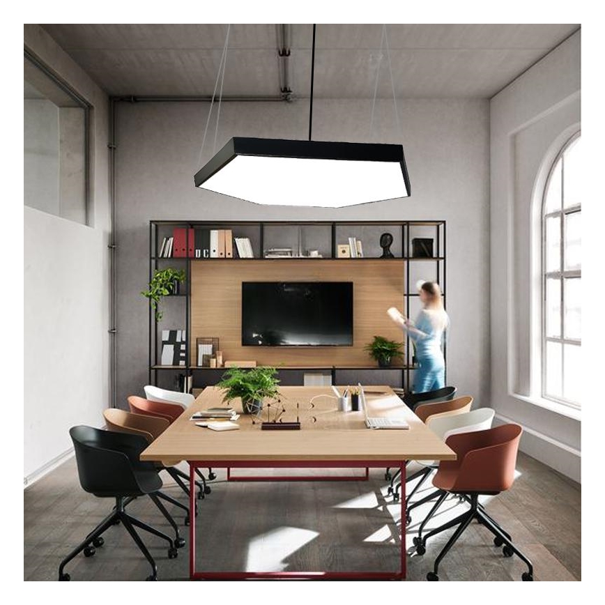 LED-Hängeleuchte an Schnur LED/100W/230V 4000K d 100 cm