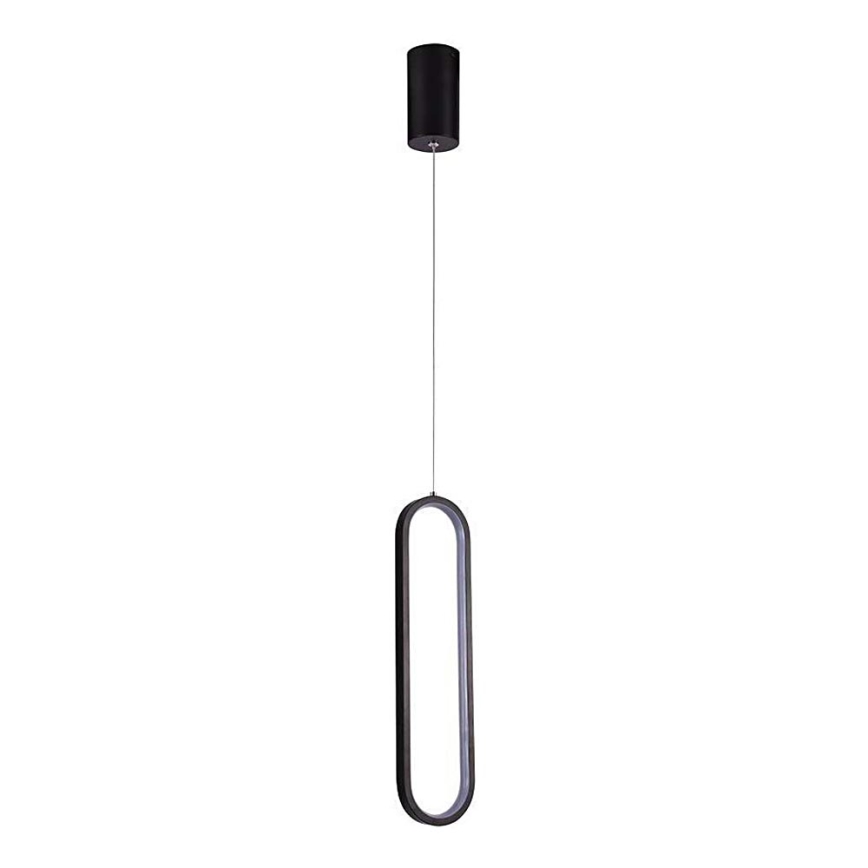 LED-Hängeleuchte an Schnur LED/13W/230V 4000K schwarz