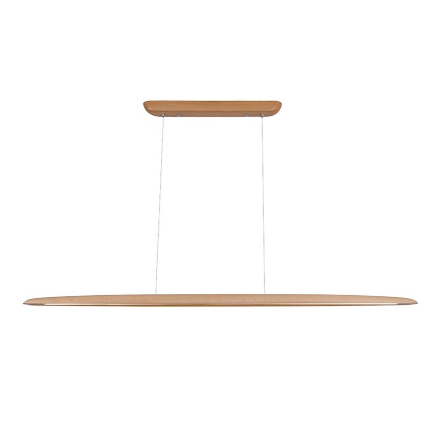 LED-Hängeleuchte an Schnur LED/26W/230V 4000K 150 cm Buche/Massivholz