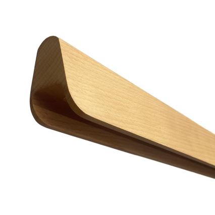 LED-Hängeleuchte an Schnur LED/26W/230V 4000K 150 cm Buche/Massivholz