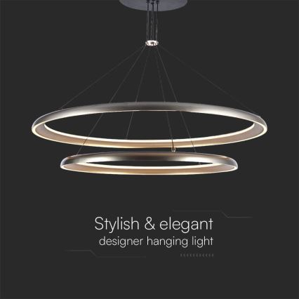LED-Hängeleuchte an Schnur LED/65W/230V 3000K