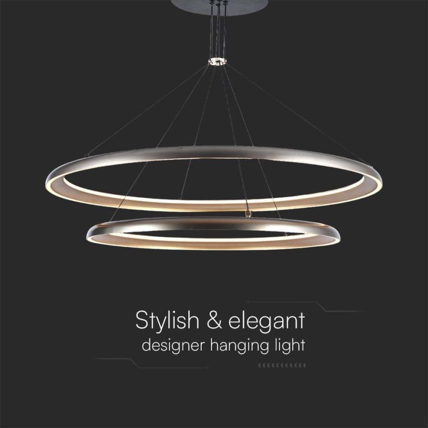 LED-Hängeleuchte an Schnur LED/65W/230V 3000K