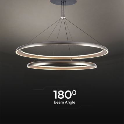 LED-Hängeleuchte an Schnur LED/65W/230V 3000K