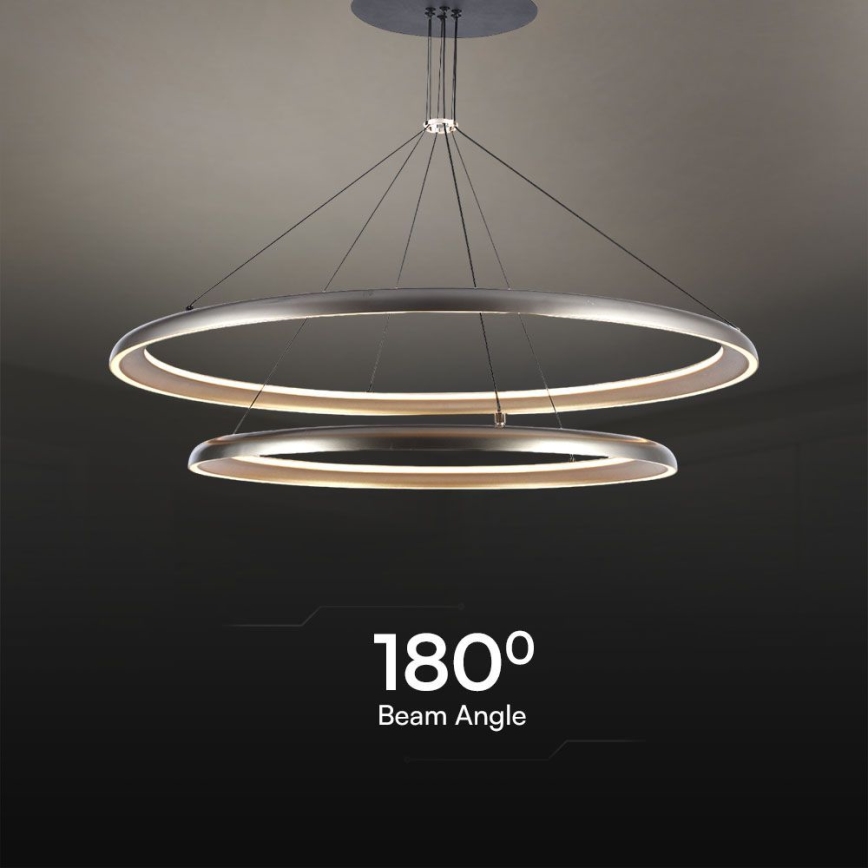 LED-Hängeleuchte an Schnur LED/65W/230V 3000K