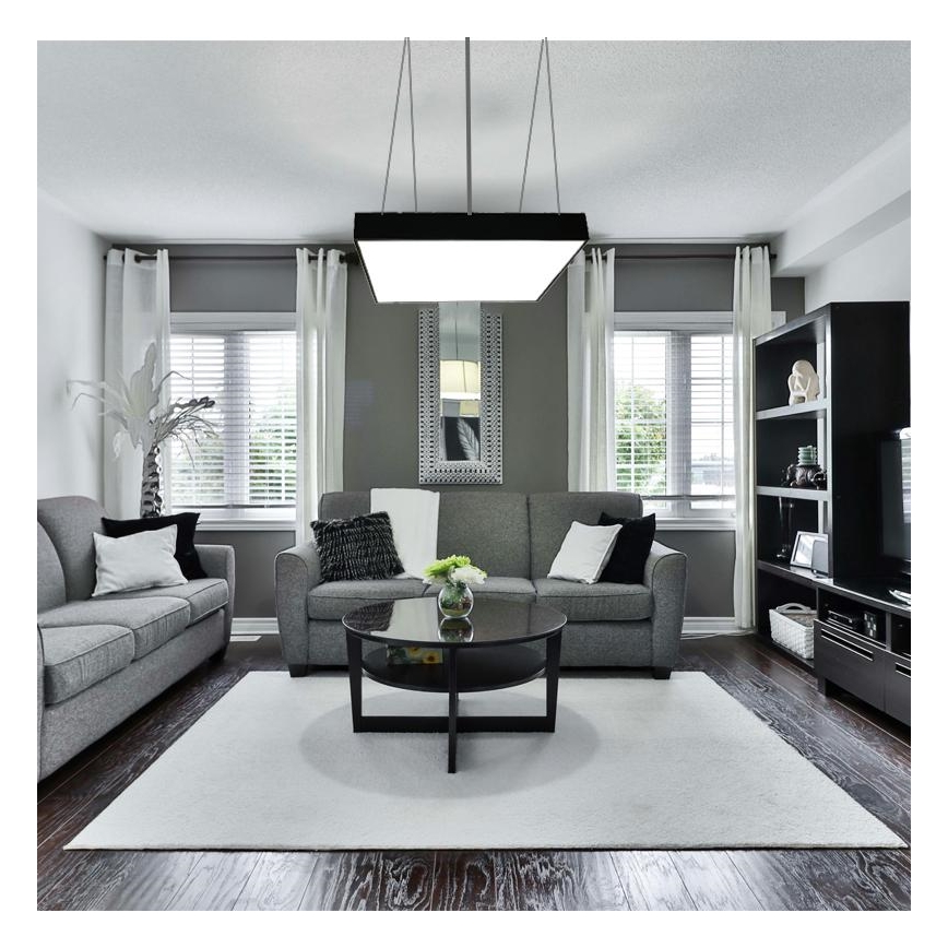 LED-Hängeleuchte an Schnur LED/65W/230V 4000K 60x60 cm