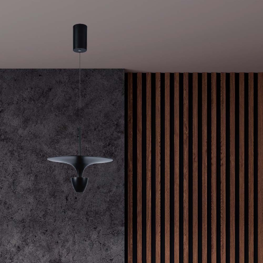 LED-Hängeleuchte an Schnur LED/9W/230V 3000K schwarz