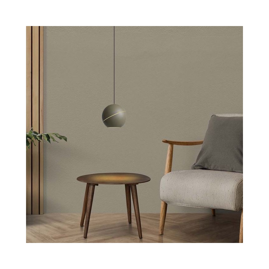 LED-Hängeleuchte an Schnur Touch LED/8,5W/230V 3000K grau