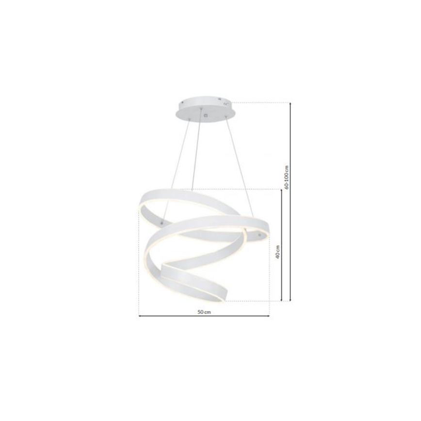 LED Hängeleuchte ANDROMEDA LED/45W/230V