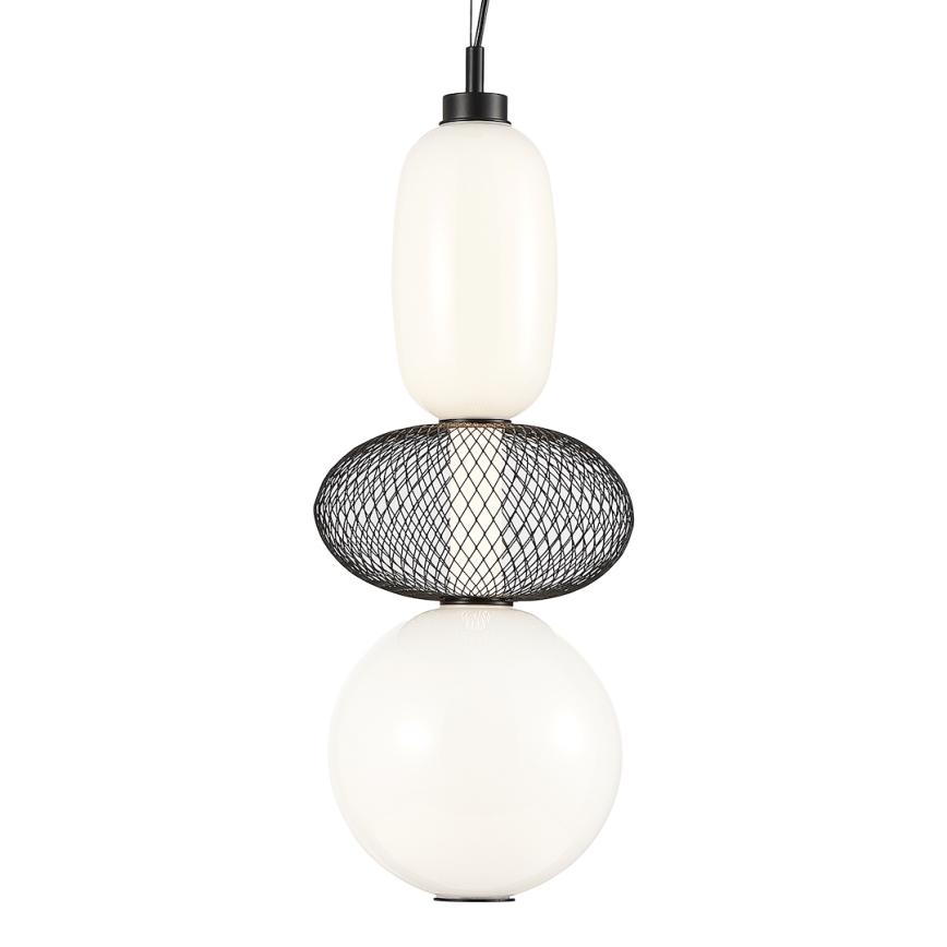 LED-Hängeleuchte ARAME LED/23W/230V d 22 cm schwarz