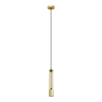 LED Hängeleuchte BARS 1xGU10/4,8W/230V gold