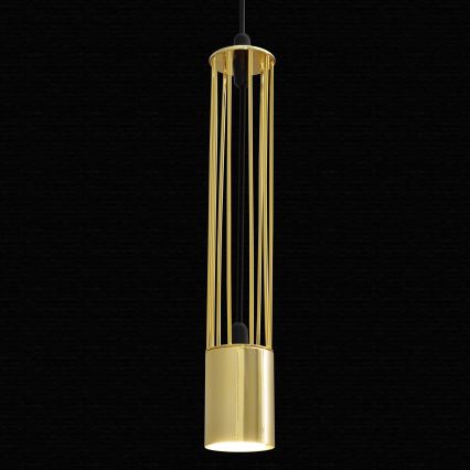 LED Hängeleuchte BARS 1xGU10/4,8W/230V gold