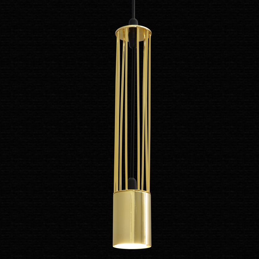 LED Hängeleuchte BARS 1xGU10/4,8W/230V gold