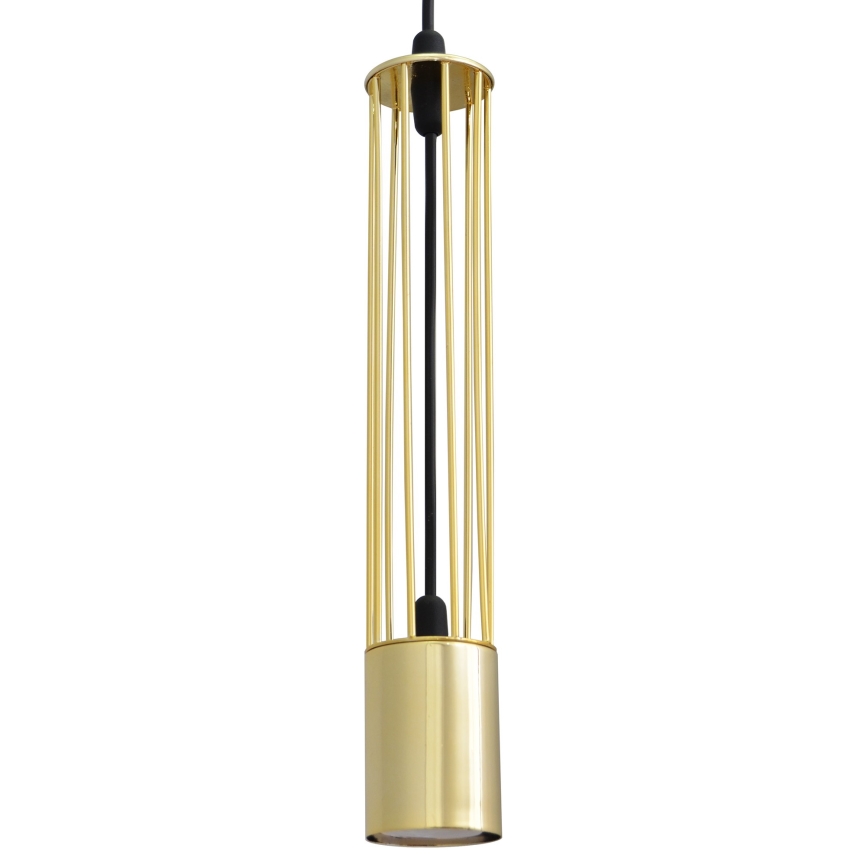 LED Hängeleuchte BARS 1xGU10/4,8W/230V gold