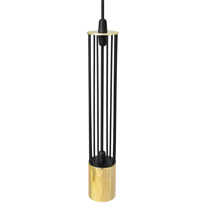LED Hängeleuchte BARS 1xGU10/4,8W/230V schwarz/gold