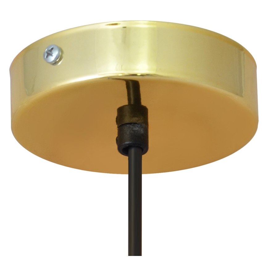LED Hängeleuchte BARS 1xGU10/4,8W/230V schwarz/gold